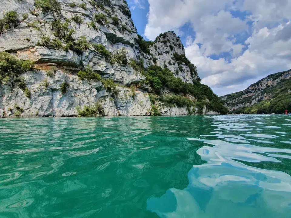 Eaux turquoise des gorges du Verdon à 50 minutes du camping